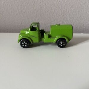Vintage Green Playart 7354-1 Tanker Truck Hong Kong Diecast Toy Matchbox